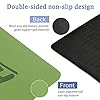 Alsiebzi-Yoga-Mat-6mm-Non-Slip-TPE-Yoga-Mat-with-Carrying-Strap-Eco-Friendly-Fitness-Exercise-Mat-Workout-Mat-for-Yoga-Pilates-and-Floor-Exercises Alsiebzi Yoga Mat, 6mm Non-Slip TPE Yoga Mat with Carrying Strap, Eco Friendly Fitness Exercise Mat, Workout Mat for Yoga, Pilates and Floor Exercises (Green+black)