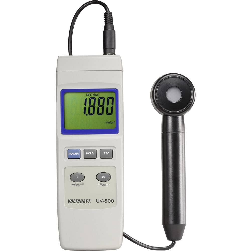 Voltcraft UV-500 UV-Messger?t 0.002 - 19.99 Mw/cm? (vC-8330305)