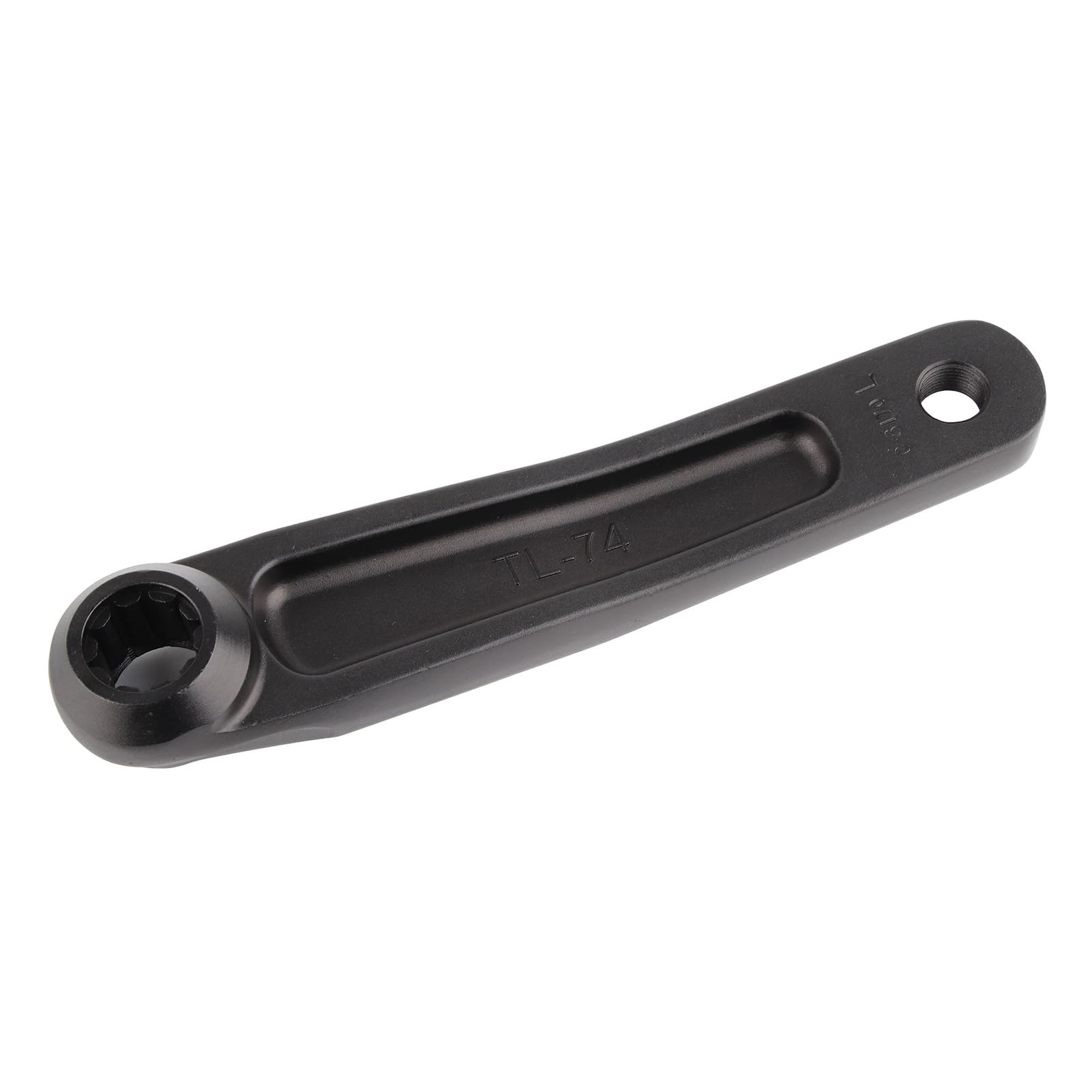 Set pedivelle 2 Pezzi, pedivelle Motore Centrale a Ciclo Elettrico Isis da 170 mm Parti Essenziali, pedivella elettrica per Bicicletta elettrica in Lega di Alluminio con for
