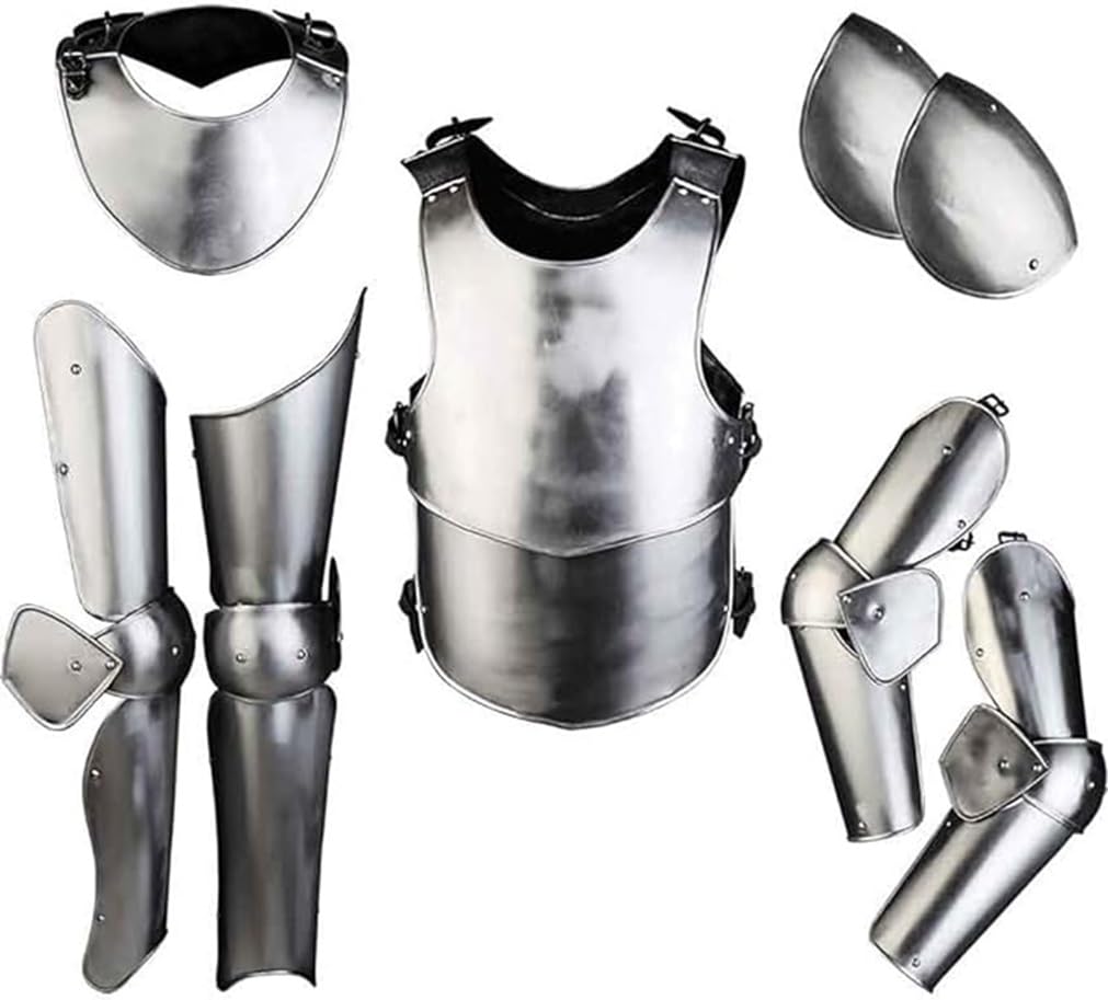 Steel Elias Armour Set Medievale LARP Costume