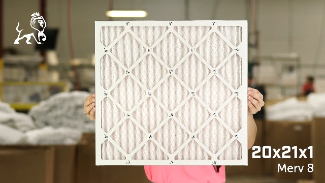 Image of Filter King 20x21x1 Air Filter (6-Pack) MERV 8, AC Furnace Filters