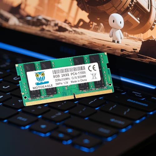 Image of 16GB DDR4 RAM 2x8GB 2133 MHz SO-DIMM 2RX8 PC4-17000 DDR4-2133P CL15 DIMM Non-ECC Laptop Memory KIT