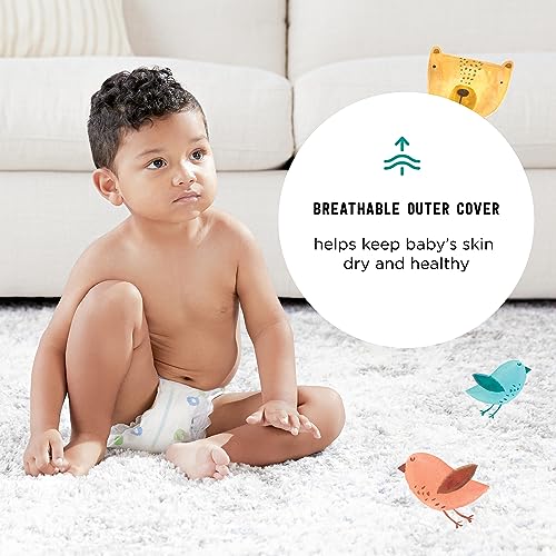 Image of Amazon Brand - Mama Bear Gentle Touch Diapers, Size 6, 27 Count (Pack of 3)