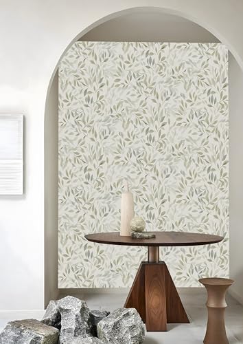 Miniatura 4 de Myforhd Papel Pintado Autoadhesivo Flores 44cmx600cm Papel De Pared Papel Adhesivo Para Muebles Removible Impermeable Retro Vinilo Pvc Pegatina Decorativos Pared Salon Dormitorio