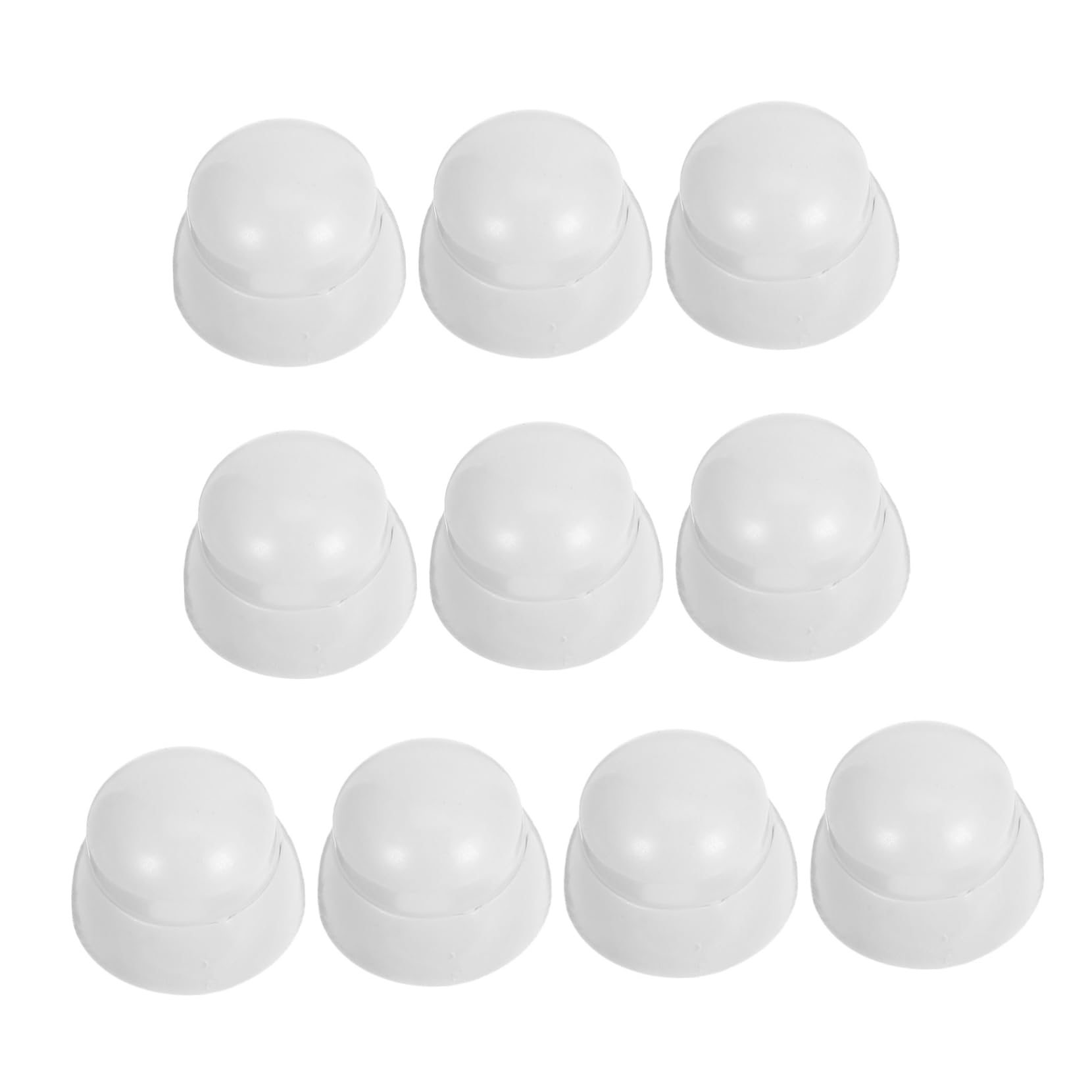 NAMOARLY 10pcs Nut Caps for Playground Structures: Secure Plastic Bolt Protective Covers - /m10 Nut Protection Covers for Outdoor Playground