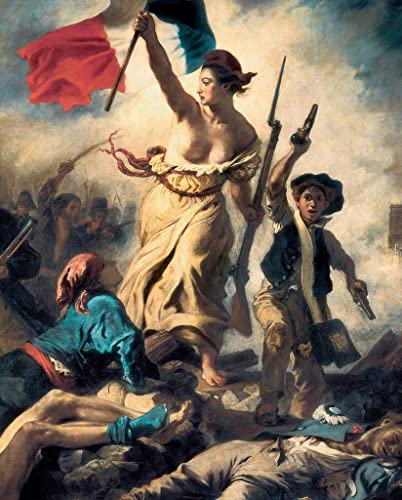 Art Moderne Murale Impression de prestige La Liberté guidant le peuple Delacroix SERENDIPITP