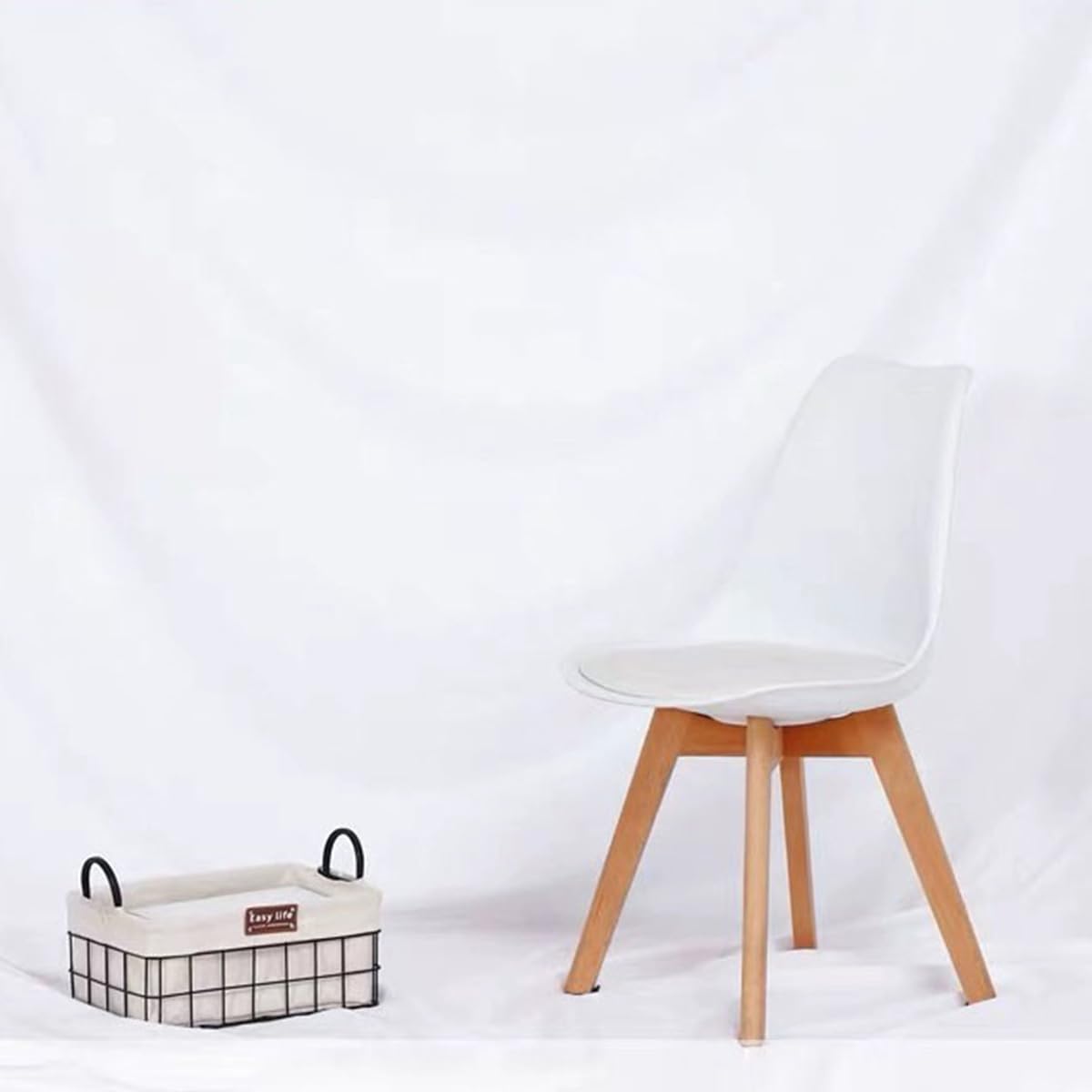 Solid Photography Backdrop Background Chromakey Muslin Portrait Background Screen for Photo Video Studio… (White, 8x10ft): 8x10ft White