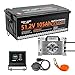 48V 105Ah LiFePO4 Golf Cart Battery, Dual Terminals Design, Built-in 250A Smart BMS & Bluetooth Monitor, Touch Screen, 20A Fast Charger, 6000+ Cycles, Perfect Upgrade for Club Car, Yamaha, EZGO