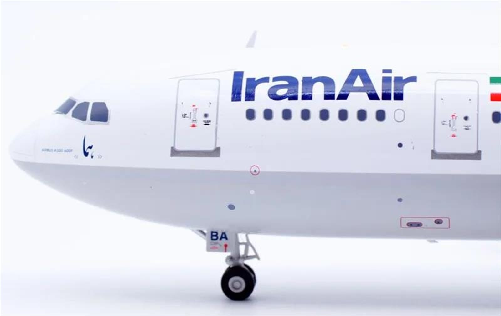 Model samolotu metalowy Model samolotu 1:200 dla Iran Air A300-600R odlewany model samolotu odrzutowiec Model kolekcjonerski zestaw skala Model samolotu