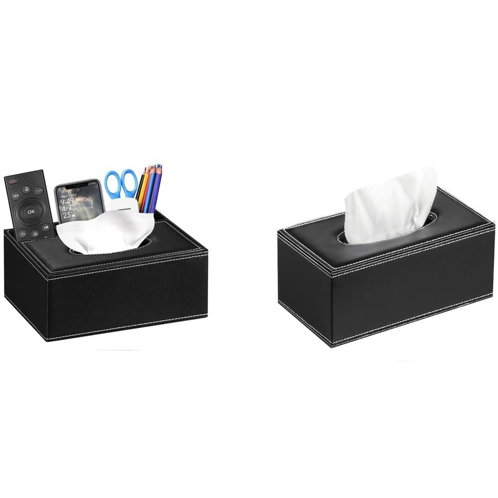 YAPISHI 1x Compatible with Kleenex Box Covers 1x Tissue Box Cover Rectangular
