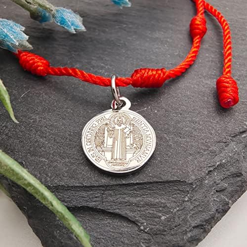 Pulsera Roja 7 Nudos con Santo 51O1y+T8sZL. AC SR38. SL1000