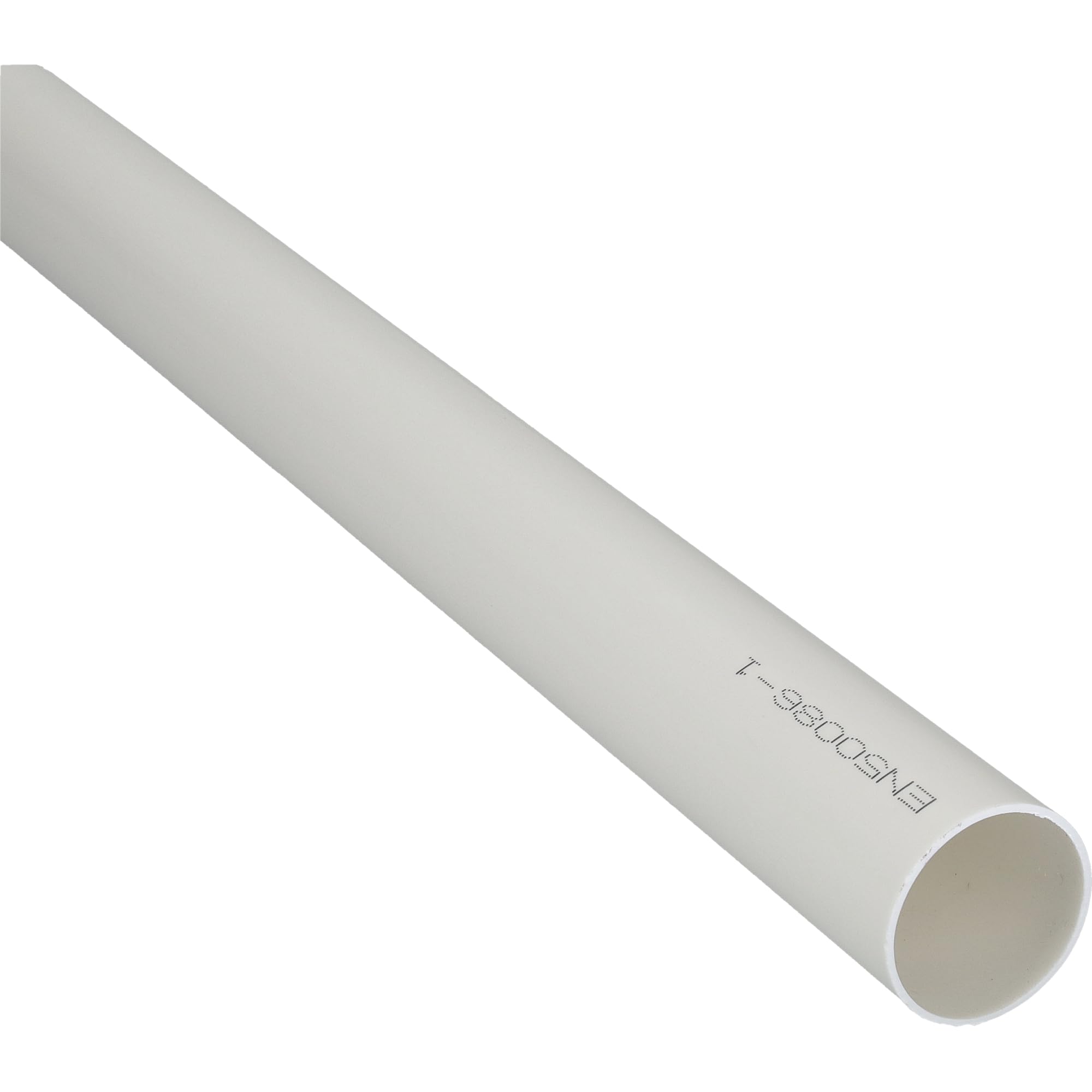 Jandei - Lot de 10 tubes pour câbles PVC rigide blanc longueur 1 mètre diamètre 32 mm. Gaine de câble avec agrafes de fixation, manchons et courbes de raccordement.
