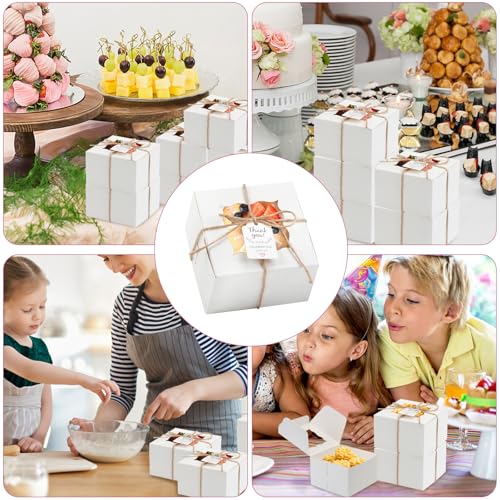 30pcs Window Cookie Boxes with Stickers - Save 31%