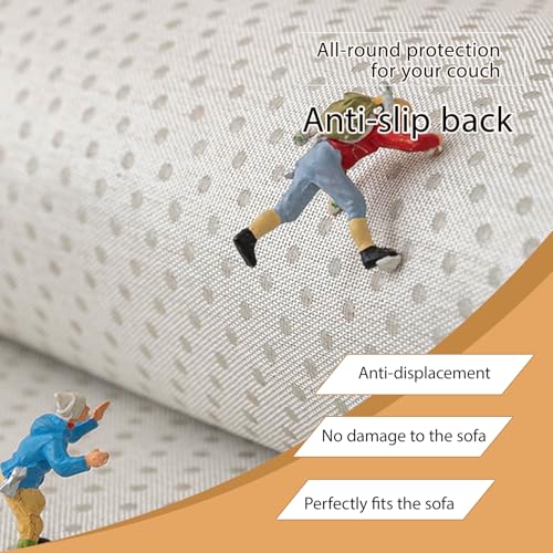 Housse de canapé antidérapante et tapis épais de qualité supérieure - 5