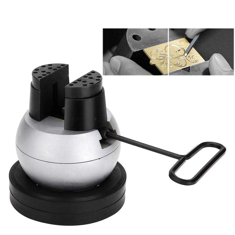 Ball Block Vise Engraver Tool Universal Stone Seat,Jadpes
