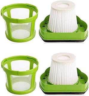 Replace Pet Hair Eraser Handheld Vac Filter for Bissell 1782 Pet Hair Eraser Wireless Hand and Car Vacuum Suck, Spare Part 1608653 and 1608654 Top Quality 2 Set