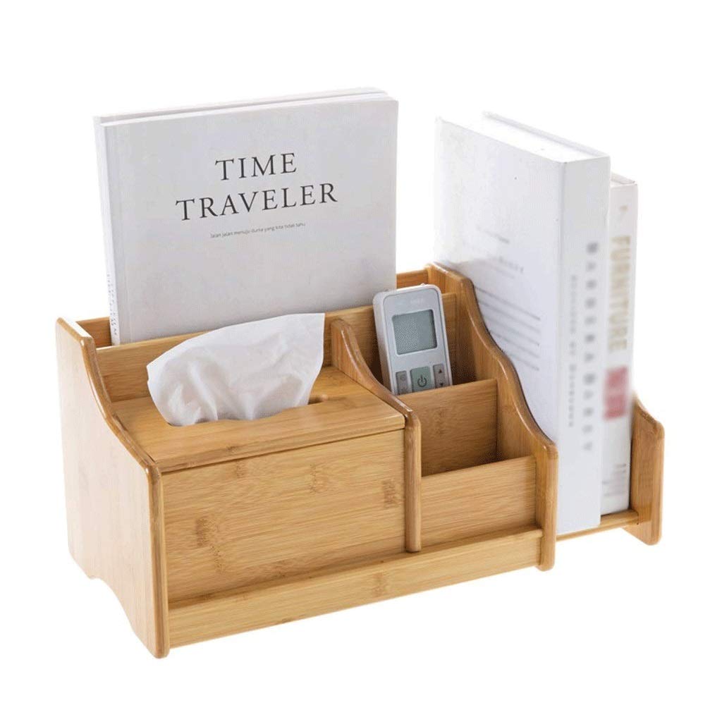 Aufbewahrung Ordner/Schnellhefter/Organisator/Desktop-Bücherregal aus Holz Büro-Schreibtisch-Organizer mit Schublade erweiterbarer E-Mail Sorter Desktop Organizer 3 Compartments Feder-Bleistift-Fernb