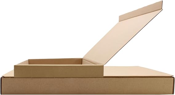 Laptop Shipping Boxes Kit includes Box, Bubble Wrap, Tape and four Corners for Shipping, Postage, Packing - Size (46cm x 34cm x 5cm)