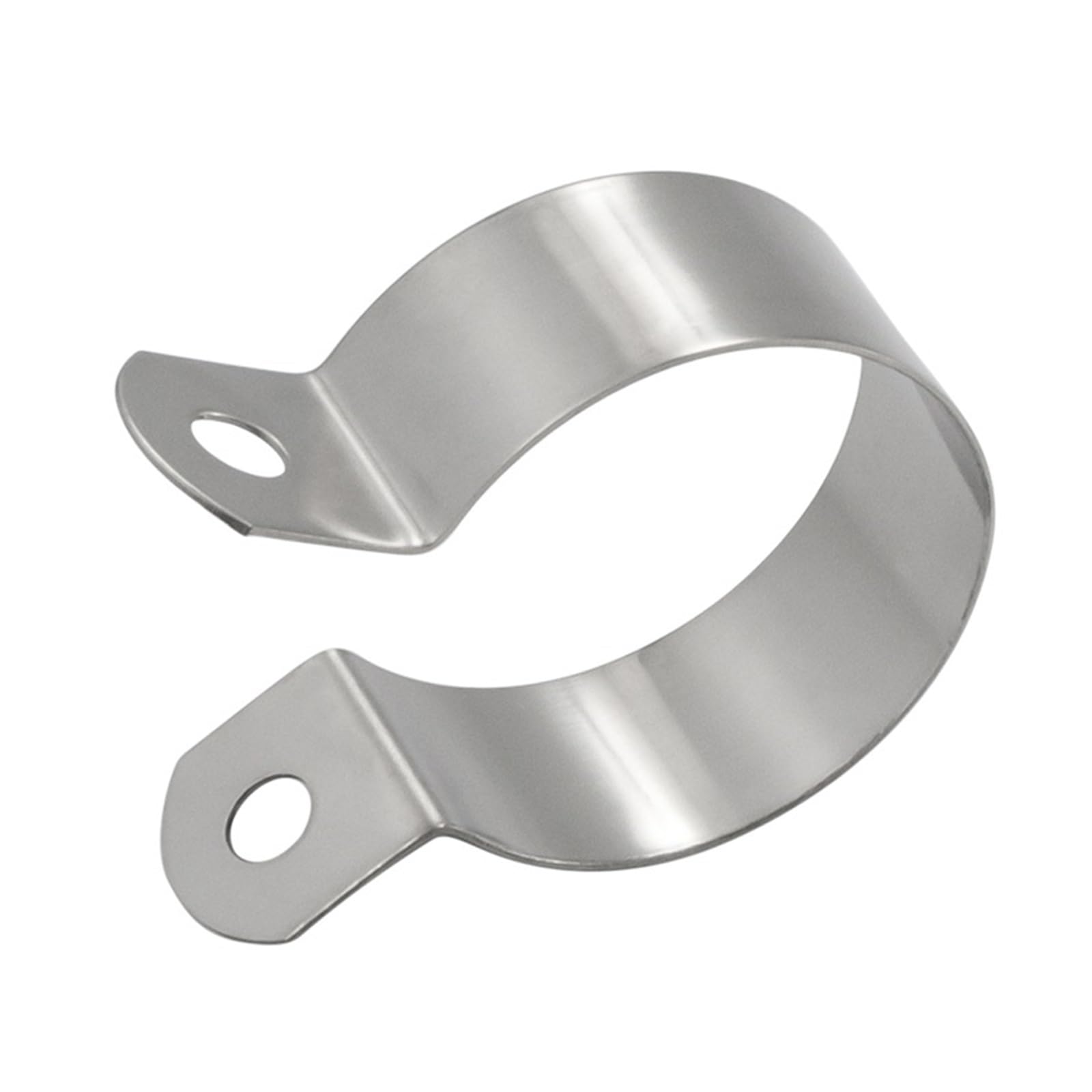 Erdungsklemme aus Edelstahl 304, Rohrschelle, Pferdeklammer, Halterung, Rohrschnalle, Schlauchschelle (Color : Silver, Size : Dia16(11pcs))