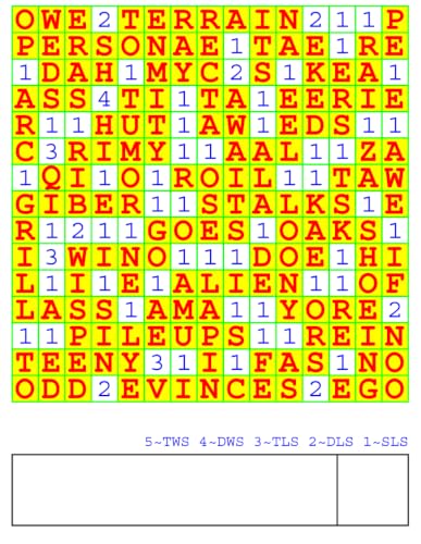 Scrabble Practice: Practice Makes Perfect