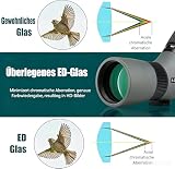 Svbony SV410 Mini Luneta Ed 9-27x56, Ed Glass Fmc Lens Kompaktowy Przenośny Luneta Do Obserwacji Ptaków Dla Kolibra, Podróży, Krajobrazu, Strzelania Sportowego, Polowania