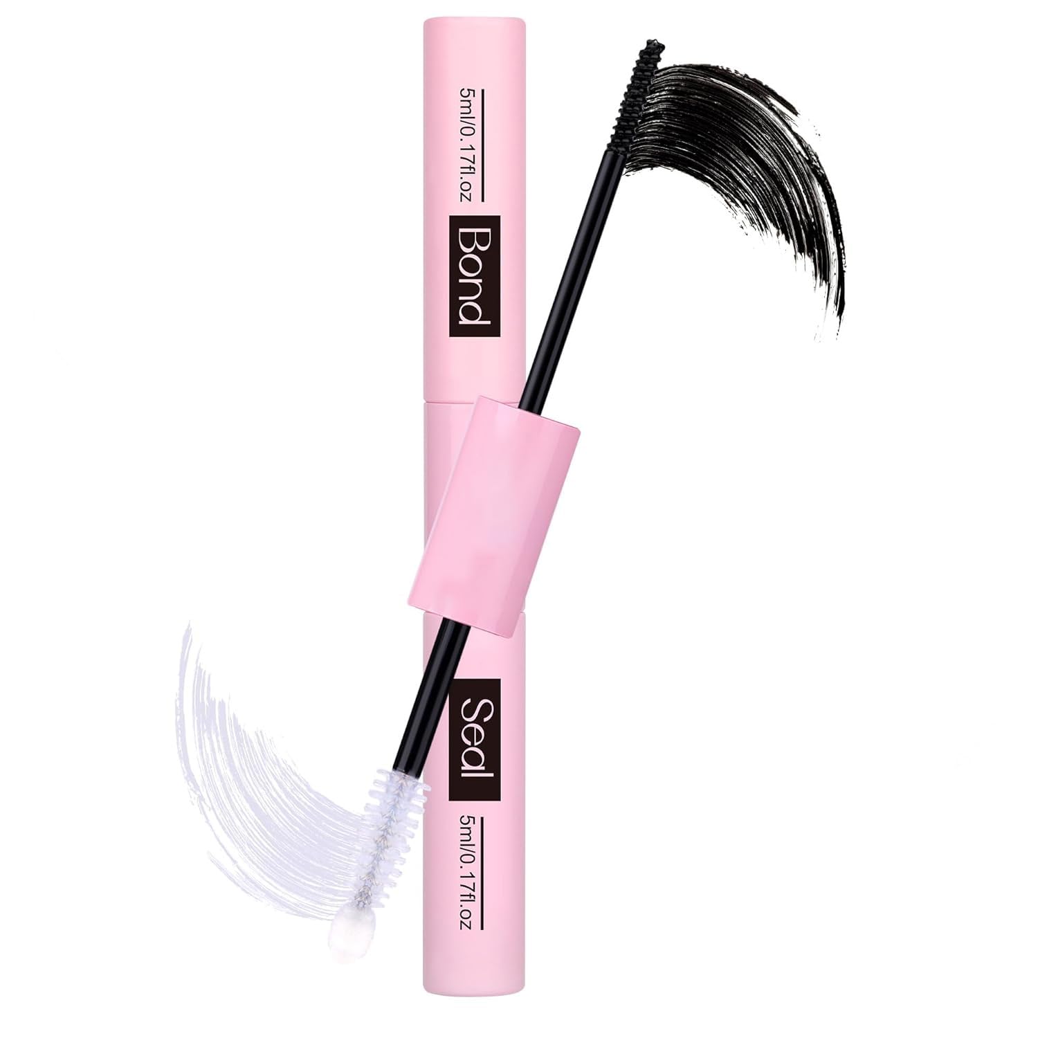 Lash Cluster Glue, Lash Bond and Seal for Eyelash Clusters | Waterproof Bond & Seal Eyelash Glue, Eyelash Adhesive Black Long-Lasting 72H