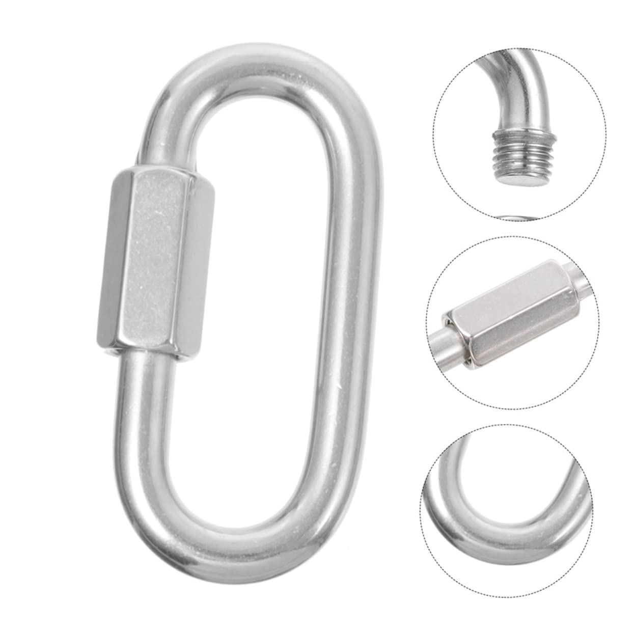 CIYODO High Hardness Wear Resistant Stainless Steel Adapter Chain Clip for Swing Trailer