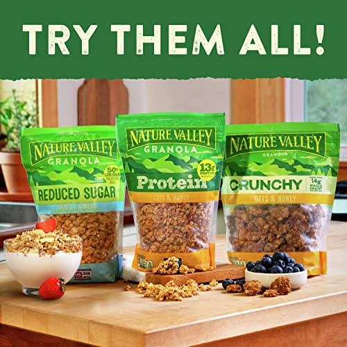 Nature Valley Granola Oats And Dark Chocolate Crunchy Granola, Loose Granola Made With Whole Grain Oats, 16 Oz Resealable Bag #TOP7