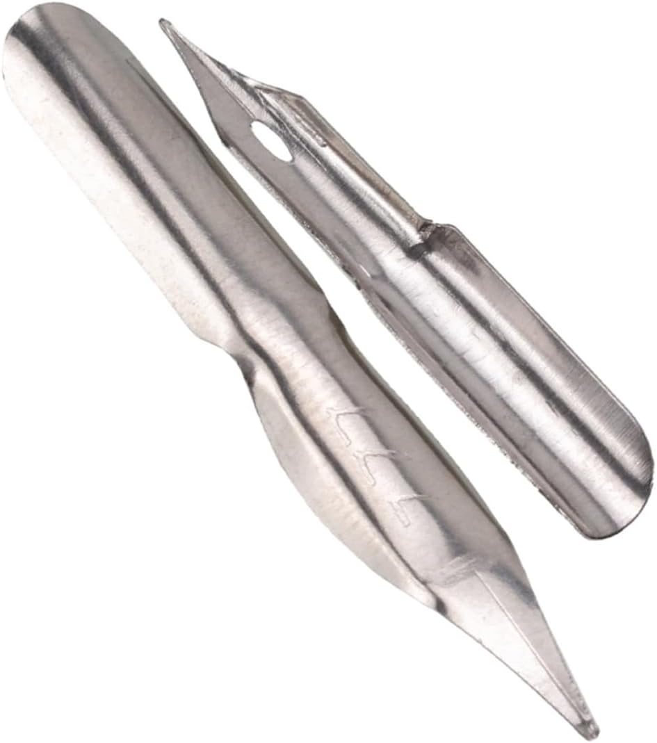 TEHAUX Cartoon Dip Pen Set Black with Five Nibs and Drawing Rubber