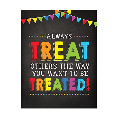 Andaz Press School Classroom Teacher Wall Art Decor Poster Signs,