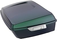 Vista 259 de Harley Tour Pack, equipaje desmontable Razor Tour Pack Maleta para Harley Touring Street Glide, Electra Glide, Road King, Road Glide Special Azul