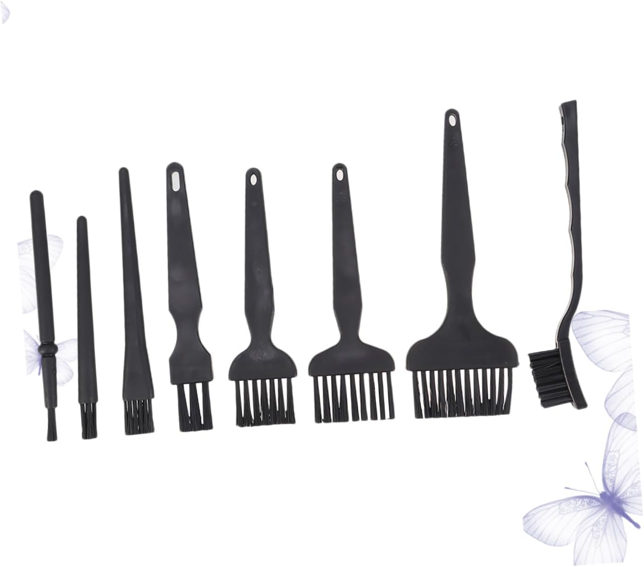 minkissy 24pcs ESD Cleaning Brush Keyboard Dustpan Laptop Keyboard Cleaner Dust Remover Kit Essential for Daily Computer Cleaning