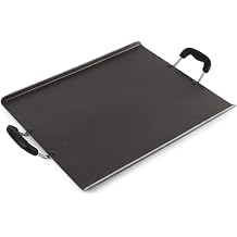 Cello Patri Tawa Non-Stick Square Aluminium Hammertone Black
