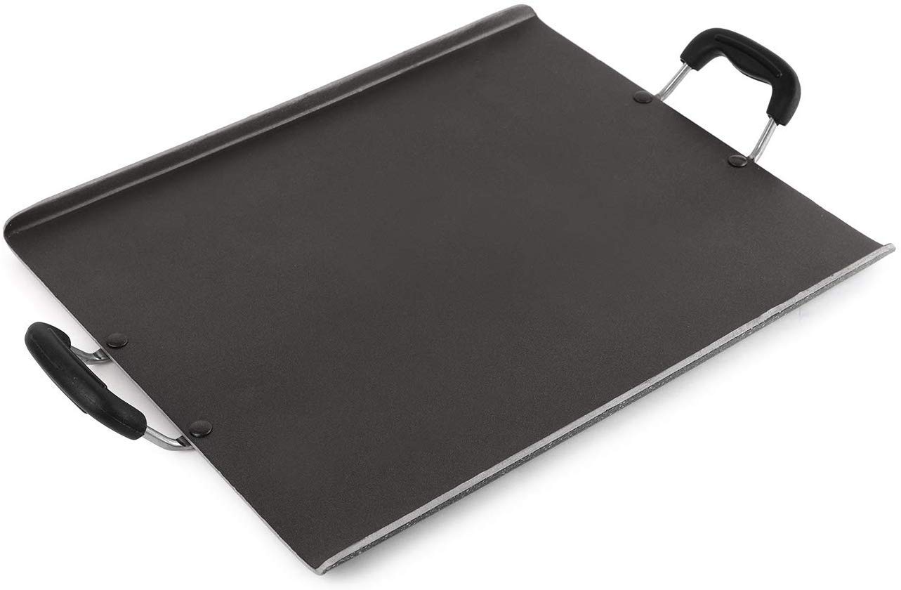 Cello Non Stick Square Patri Tawa Aluminium Hammertone | Sturdy handles & Gas Stove Base Multi-Purpose Tava | Dosa,Roti,Ch... - Review, Price and Buying Guide