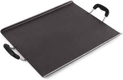 Cello Non Stick Square Patri Tawa, Black, 35.6 X 29.4 X 1.4 CM,Aluminium