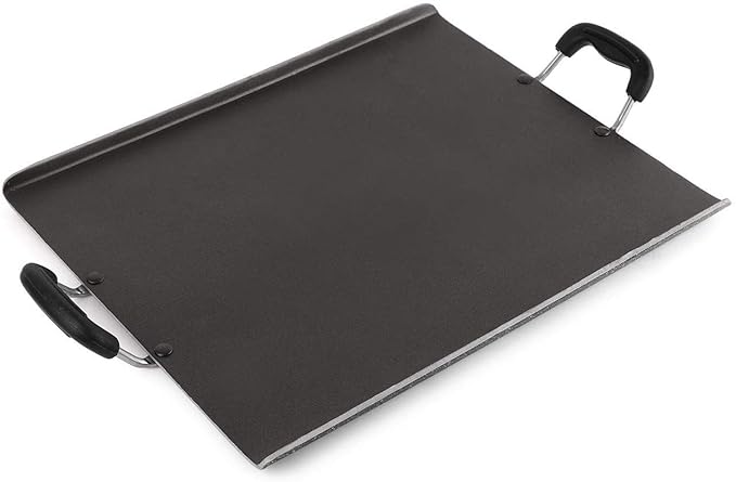 Cello Non Stick Square Patri Tawa Aluminium Hammertone, Black at Rs. 882