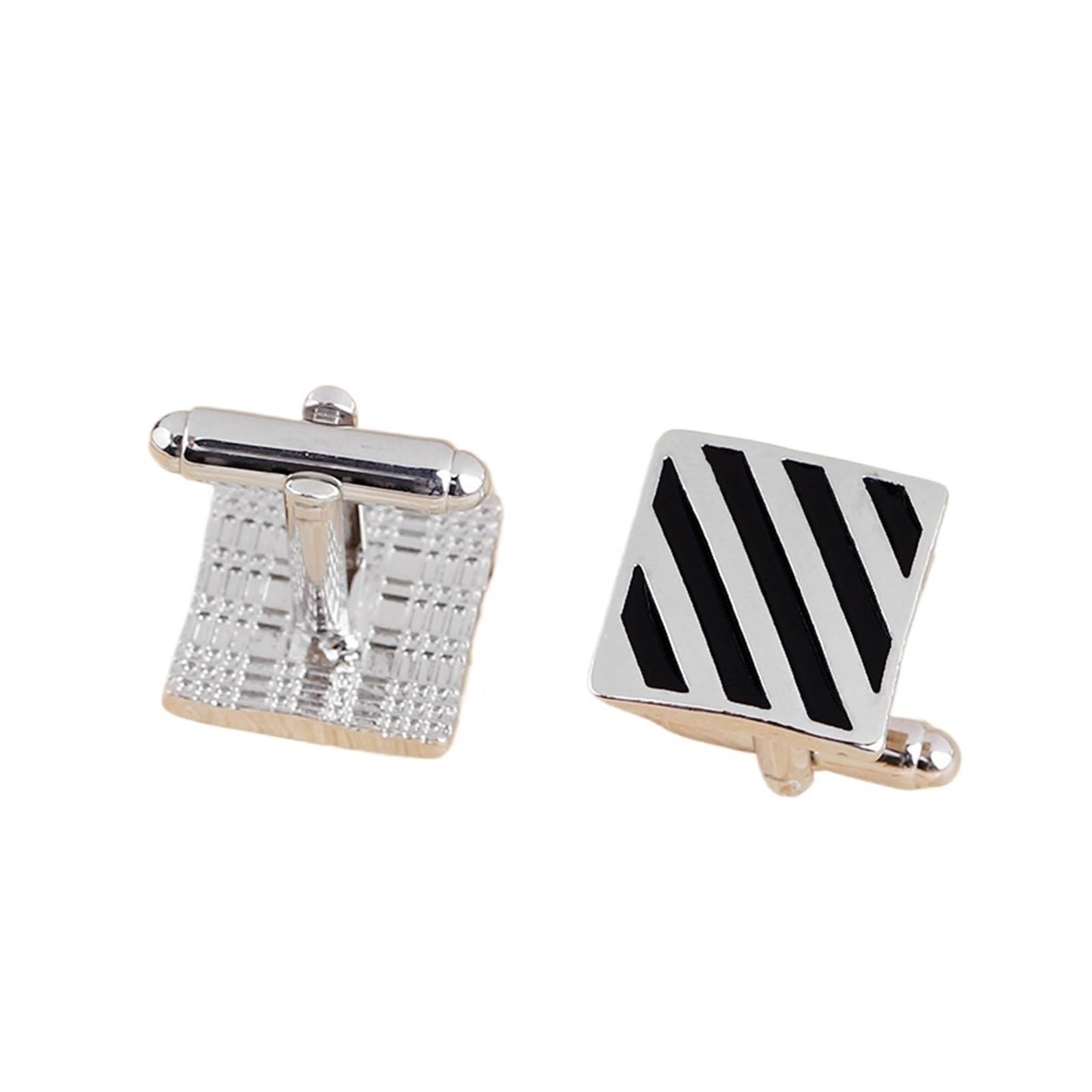 Gemelos 1Pair Men's Vintage Tone Twist Cuff Links Wedding Cuff Links