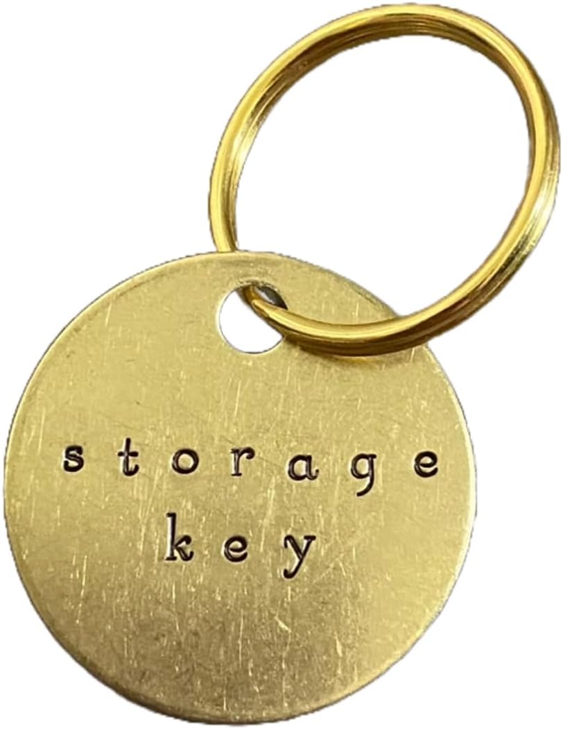 Amazon.com: Storage Key Label - Metal Keychain Identifier Tags with ...