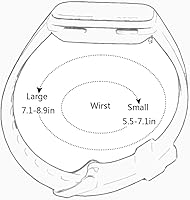 Vista 3 de Bandas de repuesto compatibles con Fitbit Versa/Versa 2 / Versa Lite, correa ajustable de silicona para accesorios clásicos, correas de fitness