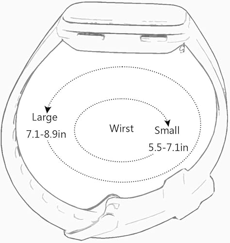 Miniatura 3 de Bandas de repuesto compatibles con Fitbit VersaVersa 2  Versa Lite, correa ajustable de silicona para accesorios clásicos, correas de fitness para