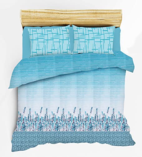 Image of AVI Reversible Siliconised 250 GSM Microfibre 180TC Cotton Comforter, Printed Multicolour, Single Bed (60x90 Inches), Pack of 1