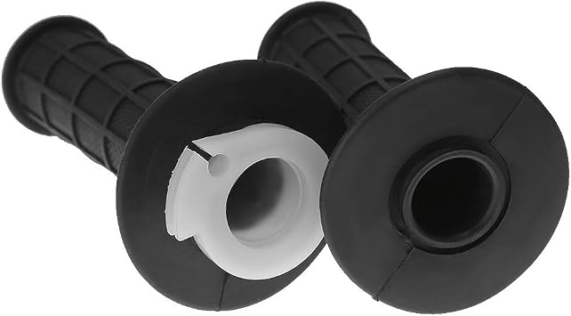 7/8'' 22mm Throttle Tube Handle Bar Grip Casing Set Replacement for Yamaha YZ80 YZ85 YZ100 YZ125 YZ250