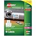 Avery Durable White Cover up ID Labels for Laser Printers, 1.25" x 1.75",  Pack of 1600 (6576)