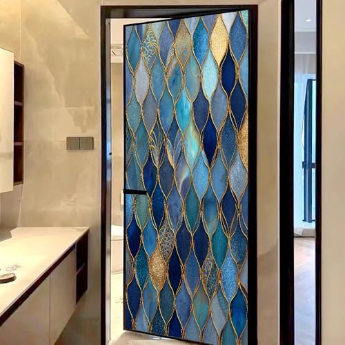 Vinilo Decorativo de Vidrio Modern Fish Scale 70x120 cm miniatura 4
