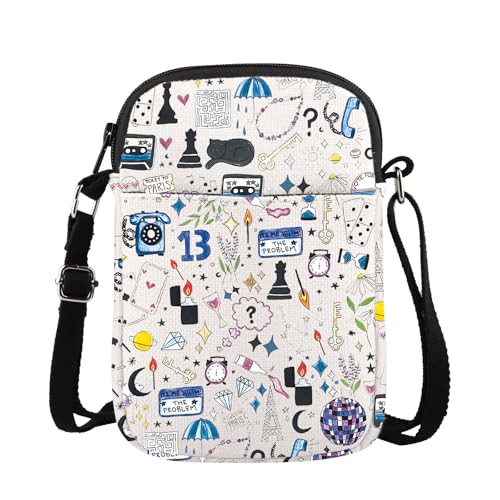 TOBGBE Singer's Version Inspired Handbag Bag Gift For Fan Singer Album Lyric Idea Merch Singer Fan Crossbody Bag