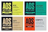Art of Sport Variety 4pk Body Bar Soap - Try All 4 Fresh Scents - Activated Charcoal Soap with...