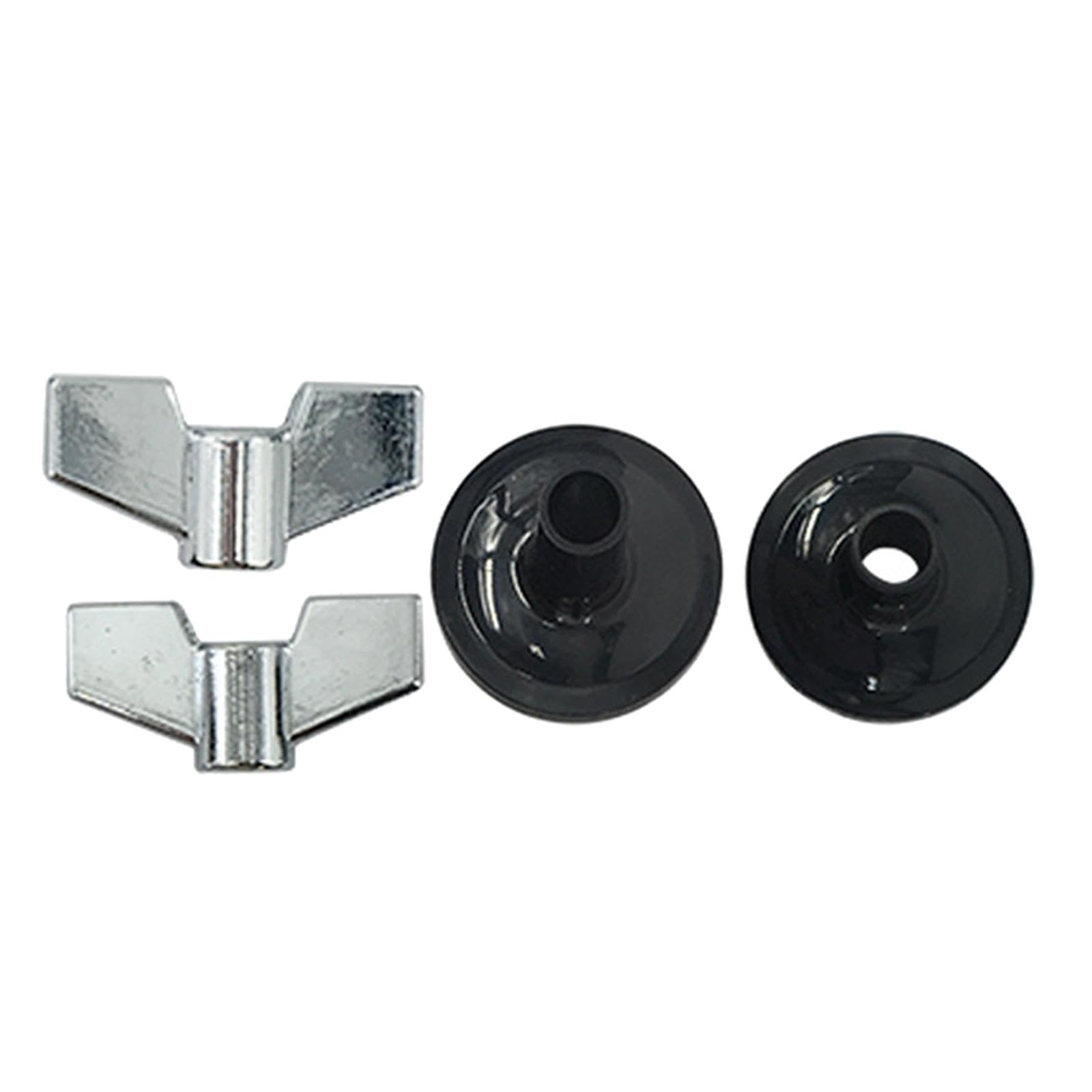 STYLEHEAVEN 14Pcs ¦4cm Cymbal Stand Felts for Drum Set with Wing Nuts Cymbal Replacement Black-image-42
