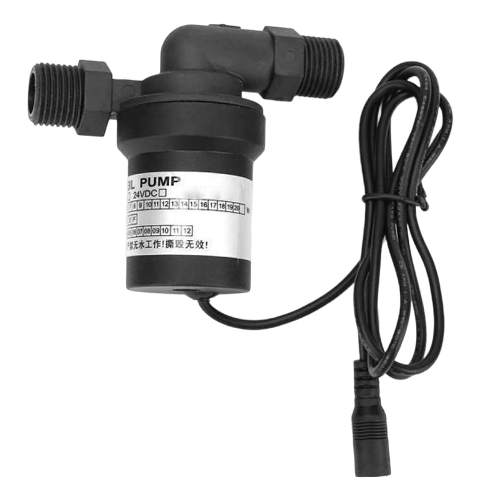 Jnchdghwa As Shown 12/24V 10W Solar High Temperature Water Pump Dc Brushless For Circulation Pumping