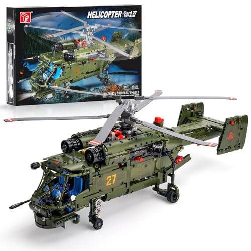 URGEAR Technic Ka-27 Militärhubschrauber Bausatz - Sammlerflugzeug...