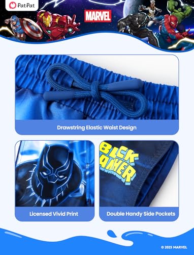 Image of Disney Stitch Spiderman Cars Winnie Toy Story Boy Swim Trunks UPF 50+Swim Shorts Compression Liner & Quick-Dry &Pockets 2-13Y